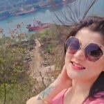 Srabanti Chatterjee Instagram - Nature and the beauty...we got the glimpses of our favourite @srabanti.smile straight from #vizag.
