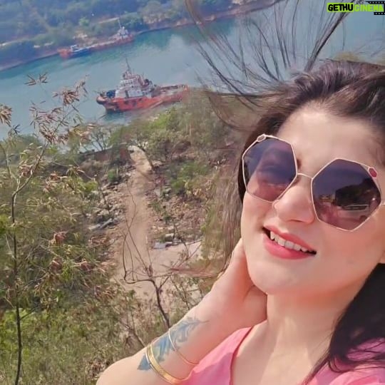 Srabanti Chatterjee Instagram - Nature and the beauty...we got the glimpses of our favourite @srabanti.smile straight from #vizag.