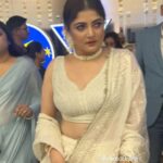 Srabanti Chatterjee Instagram – Just like a dream girl @srabanti.smile spotted at #sadarongerprithibi premiere. #TOspotted