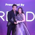 Srabanti Chatterjee Instagram - Srabanti Chatterjee's(@srabanti.smile) talent and style shine bright! She wins the Stylish Breakthrough Star (Female) award. Presented by: @reliancetrends Powered by: @watchoapp @kdmindia In Association with: @carrera @zee24ghanta_ @p.c.chandrajewellers @nettvalue Social Media Partner: @instagram @threads Hospitality Partner: @fairfieldkolkata Radio Partner: @919friendsfm Branding Partner: Advise Group Support Partner: @whiteapplellp PR Partner: 7 Dreamz Red Carpet Partner: @tollyonline An Initiative By IWMBuzz Live #bengalsmoststylish #iwmbuzz
