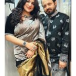 Srabanti Chatterjee Instagram - Today at Star Jalsha Poribar Award 2024💫 @srabanti.smile ♥️ @shibumukherjeeofficial 🍁 #shoot #starjalsha #starjalshaporibaraward2024 #positivity #photoshoot
