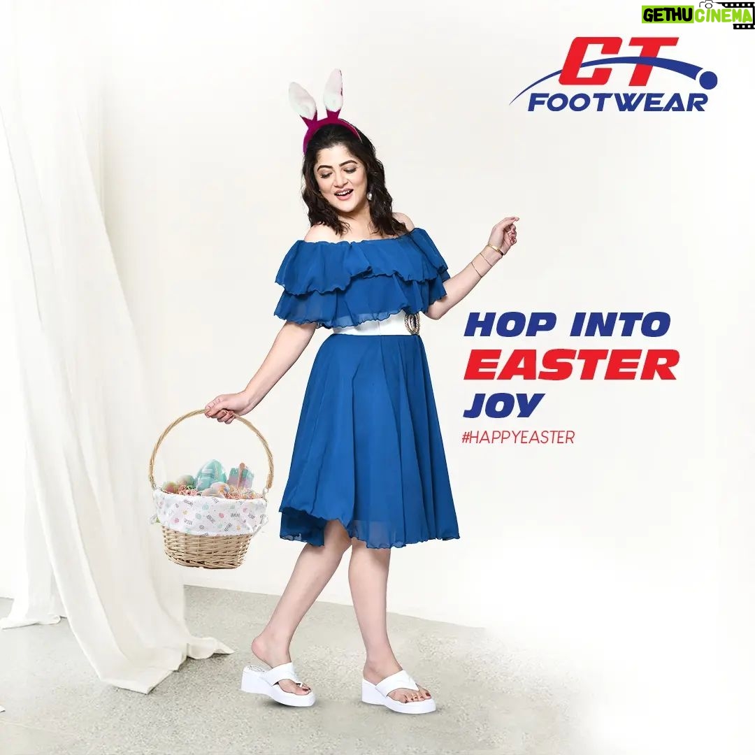 Srabanti Chatterjee Instagram - Hopping into Easter with my favorite kicks from CT footwear. Wishing you all a day filled with family, fun, and fabulous footwear! π°π Happy Easter to you from me and my CT family β€ #easter #eastereggs #eastersunday #easterweekend #walkwithpride #ctfootwear #walkmoreworryless #srabantieithctfootwear