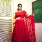 Srabanti Chatterjee Instagram – @srabanti.smile 
Styled by @rudra_saha_official 
Photo @soumya_singha_photography 
Makeup @brushofpritam 
Hair @abinashbhowmick_official 
Blouse and dupatta @goindrilaofficial 
Jewellery @xenejewellers 
Styling assistant @subir.love 
#srabanti #rudrasaha #redlehenga #tollywood