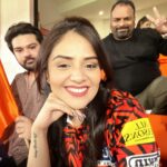 Sreemukhi Instagram - What a match! What an experience! 🧡✨🧿 #sunrisershyderabad