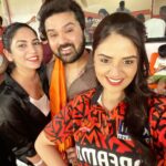 Sreemukhi Instagram - What a match! What an experience! 🧡✨🧿 #sunrisershyderabad