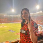 Sreemukhi Instagram - What a match! What an experience! 🧡✨🧿 #sunrisershyderabad