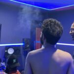 Sreenath Bhasi Instagram - I know I said the last show was the last, but I couldn’t leave without completing my new album here and I got to work with some legendary artists here in the UK and blessed to be here in East London with these amazing friends I made here at @spins.studio and couldn’t be more happier to welcome you all for listening to some music on Sunday. @omygoshitsddoublee @teddymusicuk @spins.studio @_700savage @backroadgee @djlimelightuk @tinchystryder TICKET LINK IN BIO!
