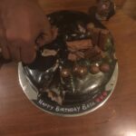 Sreenath Bhasi Instagram - Thank you for the cake Baba...Thanks for all the love and wishes everyone.