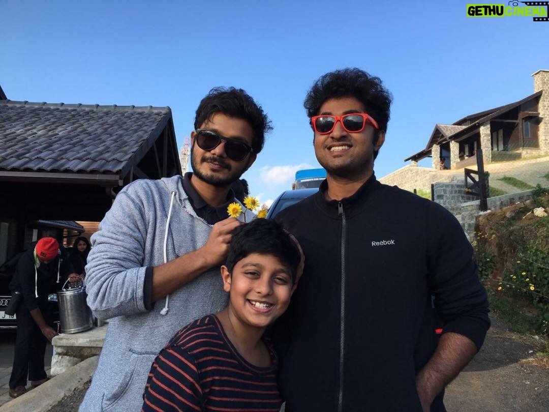 Sreenath Bhasi Instagram - Younger brother.