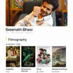 Sreenath Bhasi Instagram - If you've enjoyed watching Manjummel Boys on the big screen, here are some more @sreenathbhasi's titles that you can add into your watchlist🍿💛 🎬: Kappela | Netflix Bheeshma Parvam | Disney Hotstar Virus | Prime Video, aha, Zee5 Manjummel Boys | In Theatres
