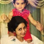 Sridevi Instagram – Happy Birthday to my baby kuchhhuuu 💗 love you😘😘😘