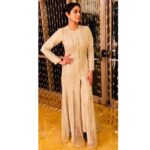 Sridevi Instagram - @farazmanan thank you so much for the beautiful outfit😊