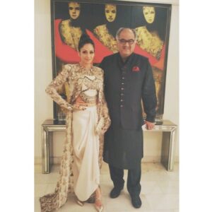 Sridevi Instagram - Me and my teddybear 👫