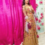 Sridevi Instagram - Wearing this beautiful piece by my most favourite, Manish Malhotra ❤️