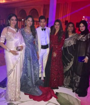 Sridevi Instagram - Had an amazing time at my beautiful darling @anushkarajan 's wedding ❤️