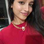 Srinidhi Ramesh Shetty Instagram - The red feels n all the extra love guys🌹 for not being very active here 🙈🫣 . . Oh and the last 3 slides are clearly me obsessing over my tiny little winged liner, which happened to be my first attempt ever & not bad, huh (little joys🙈) Okieee, I hope you all are smiling😇 n wishing you all a joyful weekend ahead✨️ much love 🫶🏻