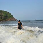 Srinidhi Ramesh Shetty Instagram - I was asked not to put up these pictures because I look groggy n unfresh as I had just woken up n headed to the beach without even freshening up coz I didn't want to miss the morning sun n quiet beach 🫠 But who cares, brushing teeth can wait, morning tides won't 🤭 Hope u all are having a lovely week ✨️ n if not, try to make it lovelyyyy🤍