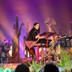 St. Vincent Instagram - Thank you for having me at the @moca gala. I’m sorry for any broken glass during “Broken Man.” 📷 @gettyimages