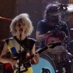 St. Vincent Instagram - ‘Lithium’ with Nirvana at their @rockhall induction.