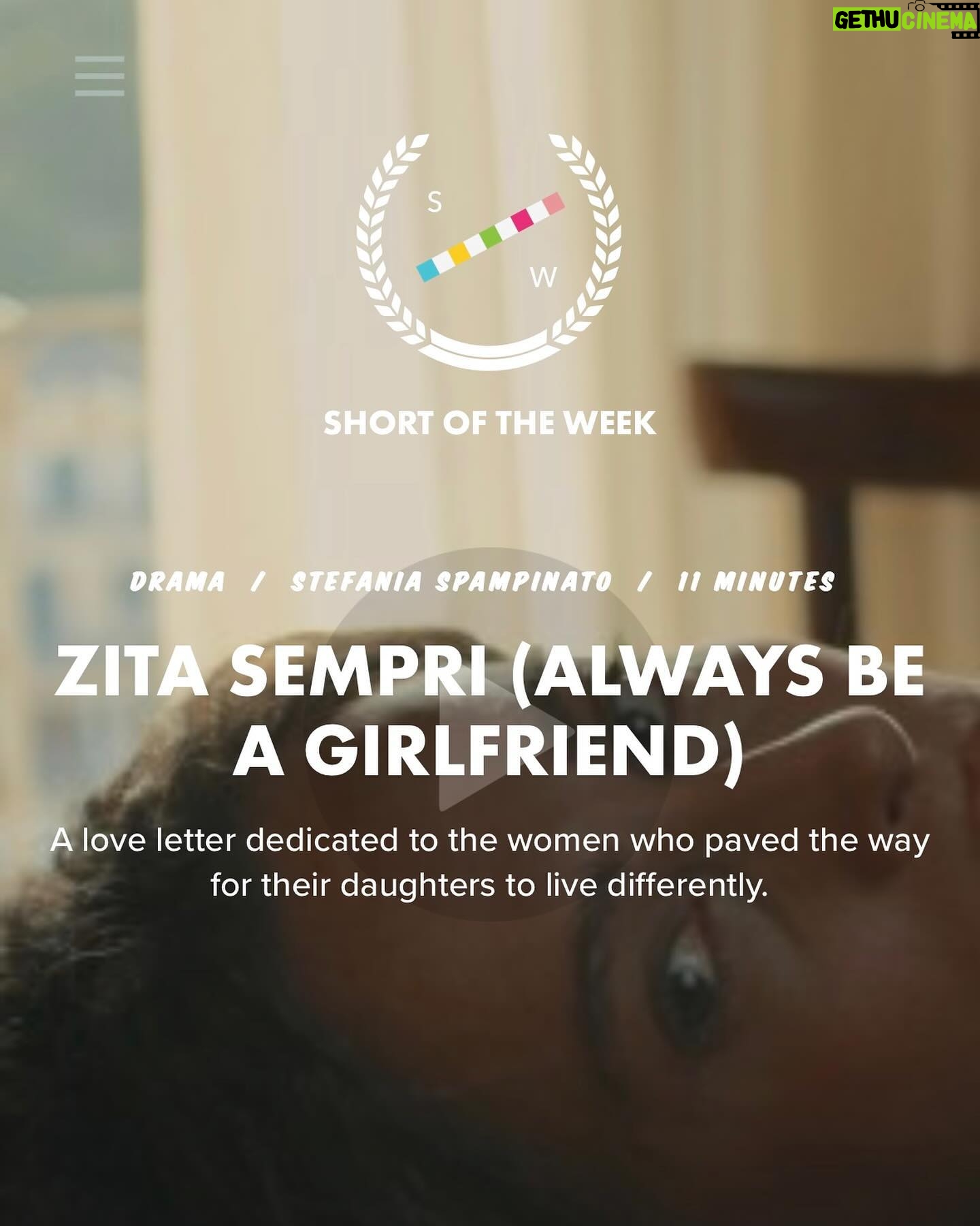 Stefania Spampinato Instagram - Zita Sempri (Always be a girlfriend) Dir. Stefania Spampinato Watch Now. • Link in Bio “A poetic journey through a series of handwritten letters between mother and daughter, in the early 2000s, Spampinato’s film transcends words on paper, offering a profound understanding of the female experience and the gravity with which burdens of their gender have placed on personal dreams.” - S/W Curator, @chelsealupkin CAST & CREW: @spampistefania @lecomoura @meghannplunkett @isabellamastrodicasa @rumorhasme @ghighettaa @сусса85