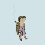 Stefanie Scott Instagram - Clip of stoney frog listening to Wherever I May Go today