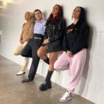 Stephanie Bell Instagram - Cool Kids on the Block. @avawwe_ @kitwilson_pd @eltonprince_pd #WWE #Smackdown