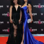 Stephanie Bell Instagram - Sister, sister Talk about a two-way twister Shaking up the family tree With sibling synchronicity #WWE #LoveAndWWE #YimSisters