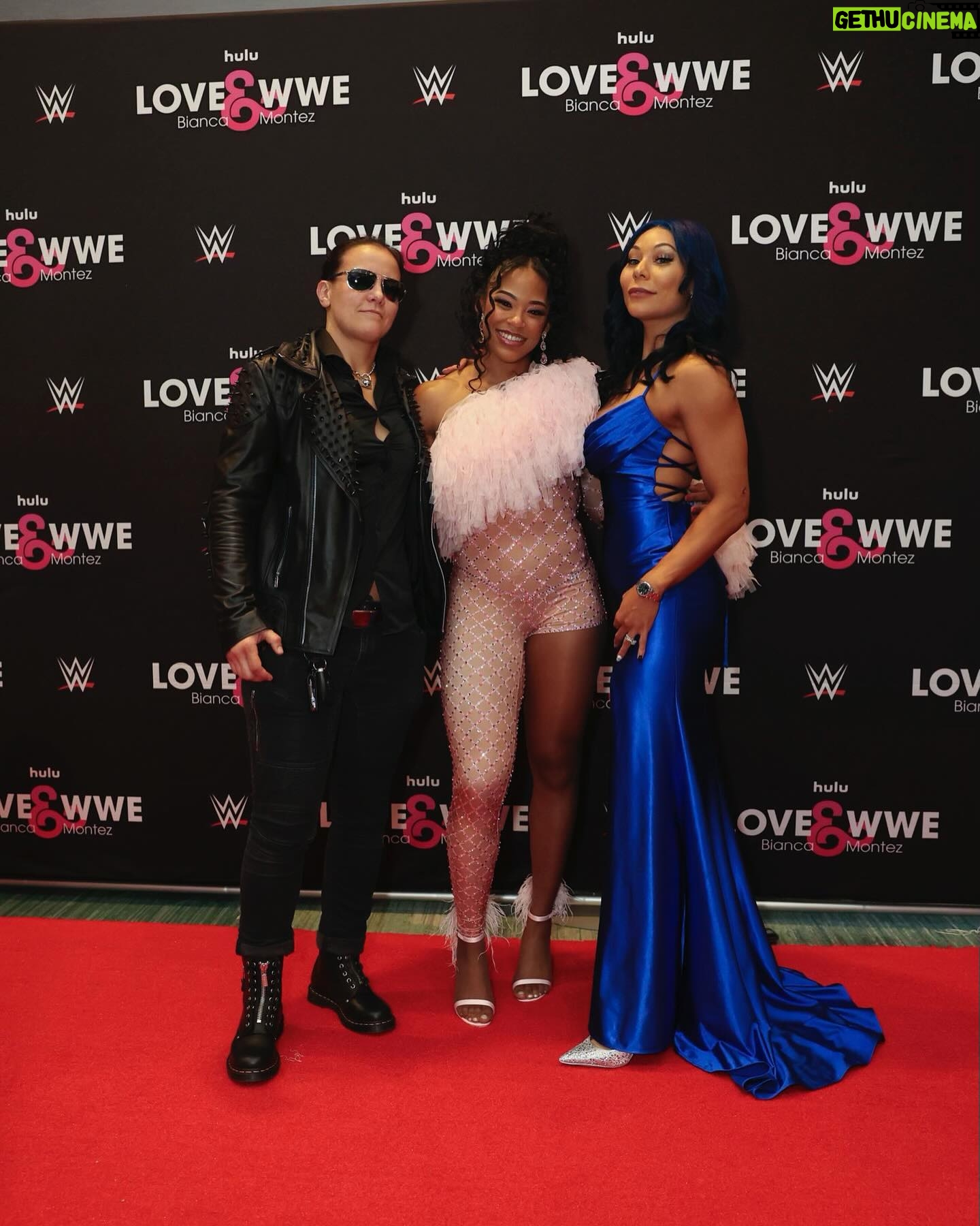Stephanie Bell Instagram - So proud of everything you represent and have accomplished. I will always support you like you’ve supported me. To my dear friend, much love and success. We all are rooting for you! @biancabelairwwe Make sure to catch #LoveAndWWE only on @hulu starting Feb 2!!! #WWE #Hulu 📸 @andreakellawayphotography