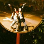 Stephanie Lee Instagram – 복고복고 w/ my girl @jihyeparkjhp