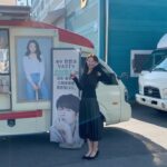Stephanie Lee Instagram - 오늘 스타트업 드라마 촬영중 커피차 선물이 ㅠㅠㅠ 감동 !! 선배님, VAST 식구들 감사해요! 너무 잘 마셨어용❤️ #스타트업#정사하#vastentertainment @vast.ent