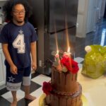 Stephanie Mills Instagram - The best part of the day 🙌🏾 🙌🏾 My baby sang HAPPY BIRTHDAY TO ME 👏🏾👏🏾🔥 I love you forever #faradj 🎂🎉🎁🍾 Today has been amazing THANK YOU for choosing me to be your #snookums #proudmother #chapter67 #birthday #birthdayweek #dallascowboys