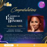 Stephanie Mills Instagram - It’s amazing how much God is shining on me right now. I’m so grateful, thankful, and humbled by everything that’s happening in my life. I want to thank Ms Tiffany Haddish for thinking about me for this award and honoring me. I am such a fan and I really, really appreciate it and I’m humbled by this. POWER.💛💛💛💛💛 #sheready #tiffanyhaddish #grateful #honor