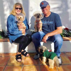 Stephanie Pratt Instagram - My parents adopted these ADORABLE little meerkats last weekend from @wattsproject animal rescue!!!! They found them living on the street :( Thank you for rescuing these rugrats we love them so much!!! #wattsproject 🙏🏼💗💗💗It’s almost as if our angel Keke who passed away 14 months ago 😔 is reincarnated in Lily... we see so much of her in our new rescue. I love seeing my parents so happy, especially my mom after losing her best friend of 14 years. The loss leaves such a hole in your Heart, things are never the same and you never stop missing them 🐶but now my mom sees her everyday, even her famous crooked, teethy smile!! #happyhearts 😀🙏🏼💜💜💜👼 #yorkies #rescuedogs #ripkeke #izzy #lily #doglover #adoptdontshop 🐾🐾🐶🐶🐾🐾🐶🐶🥰🥰🥰🥰