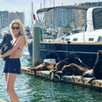 Stephanie Pratt Instagram - Sea Lion heaven 😍🥰 I think in my next life I want to be a marine biologist 👩🏼‍🔬🤩