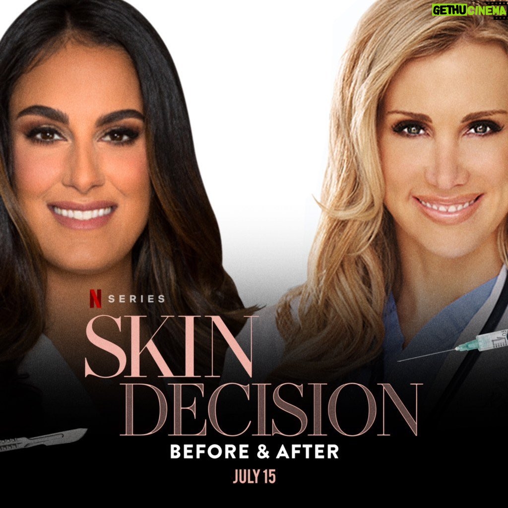 Stephanie Pratt Instagram - How amazing was #SkinDecision on @Netlfix last night?!!! WOAH 🤩. Not only my friend of 13 years... but also the talented GENIUS @nursejamieLA who has transformed my skin. I love you, keep killing it! @SkinDecision @beautyparkspa