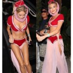 Stephanie Pratt Instagram - Happy Halloween!!! 🎃🍁⭐️🧟‍♂️⚰️👻 I’m so beyond sad I’m not in LA to celebrate the BEST holiday ever! ☠️ having total fomo that I’m missing out!! I mean, what if @nickyhilton isn’t a cat this year for the billionth time?!! Ughhhh I can’t miss that! I need to be there!!! This is the WORST!! While I moan, pls enjoy some Halloween costume throwbacks 😘 lol
