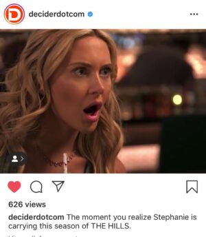Stephanie Pratt Instagram - Drama follows me 🤦‍♀️ lolz
I’m drained from this year. So happy to be back home in London, where evil siblings don’t exist... but instead the MOST lovely people in the world- you guys are my family these days. I am so grateful, it makes my heart hurt 😂🥰Thank you for making me feel like I belong somewhere 💕(Spencer often screamed that everyone hates me, is fake nice to me and to go back to London because no one wants me here). 👍🏻 omg and Heidi- I have no words for how evil you truly are- you had no choice to admit all of the lies you’ve been spewing about me was for a magazine cover 🙈 and for real WE ALL KNOW WHAT YOU DID 10 years ago. You awful human being- and to your BEST FRIEND? You are truly a hideous person. No wonder you don’t have 1 friend (your nanny doesn’t count- you pay her).
@justinbobbybrescia you were my rock the entire series- I love you & thank you. PS: spoiler alert... we NEVER hooked up. Audrina is crazy 🥴😢 like you dated this guy ten years ago... you married someone else & have a child with him! And-As if you liked Justin!! you were dating someone off camera!! 😂(the guy u went on a blind date with the night after the festival)! No one plays a better victim than you 👏🏻 (OMG you actually should go into acting)!!! Ughhh and all the months you spent trying to get all of the girls against me... I mean thats Speidi’s job!!! Truth: I did not watch last nights episode Bc I didn’t want to re-live my “friend” attacking my character & making up lies about me when I have ALWAYS been a good friend to you. (You should watch the original Hills for a memory refresher) I am still utterly shocked & hurt you did this to me for camera time. I will always be honest, I’ve been on reality tv for 11 years straight... I can’t be anything except straight up REAL. I have no interest in being fake, pretending my life is perfect. That was my #PrattCast recap LOL. I love you all & need your support to get thru the struggles- thank you a million times over 🥰 Are you guys enjoying the series?! 😁CONGRATS @mtv for for a series 2!!!! 🎉🍾🎊 love you guys!! 😘 Ok time for a nap, literally what an exhausting year 🤦‍♀️#hibernationmode in full effect 😴😉 KEEP IT 💯