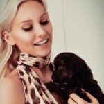 Stephanie Pratt Instagram - Happy New Year!!!! And Happy 6th Birthday to my little noodle head named Max ❤️🐶 he’s the best boy I’ve met from Essex 😂. My best friend and my favorite travel buddy ❤️ he’s with me literally every second and has been on about 40 flights with me in the past 7 years & He has permanent shotgun in my car 🚗. If I’m not his pillow, he’s mine for every nap and night. He is the greatest gift everyday. ❤️❤️❤️❤️❤️❤️❤️❤️ you guys noticed his tag says Henry… when I filed his paperwork I chose the name Henry, but when I brought him home… he seemed much more like a “Max.” I actually named him after “Max Burger” in Sweden- bc it was the best burger 🍔 I’ve ever had 😂🤣😂. So officially on his passport is Max Henry 😂🥰