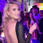 Stephanie Pratt Instagram - Cheers to all of the wonderfulness of @greatormondstreethospital 💜 I’m looking forward to Sunday- my first day of volunteering with kids! 🥰🌟 last night I was wearing one of my own designs #stephxgoddiva @goddivafashion & brand new crystal & pearl earrings from @meme.london 😍 they are the perfect earring for wearing with cute hair pins!!!! Check out more new styles that are new online!!! Www.meme.london ✨💥🔥💫 swipe through to see a few on here 😘 xx Steph