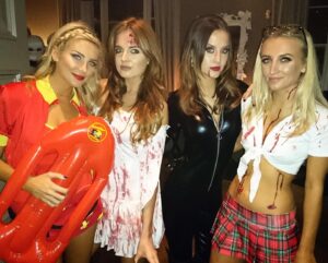 Stephanie Pratt Instagram - Happy Halloween!!! 🎃🍁⭐️🧟‍♂️⚰️👻 I’m so beyond sad I’m not in LA to celebrate the BEST holiday ever! ☠️ having total fomo that I’m missing out!! I mean, what if @nickyhilton isn’t a cat this year for the billionth time?!! Ughhhh I can’t miss that! I need to be there!!! This is the WORST!! While I moan, pls enjoy some Halloween costume throwbacks 😘 lol