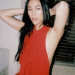 Stephanie Shepherd Instagram - my mom always loved me in red @proenzaschouler ❤️