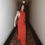 Stephanie Shepherd Instagram - my mom always loved me in red @proenzaschouler ❤️