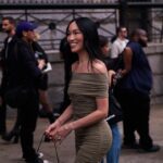 Stephanie Shepherd Instagram - yesterday before @khaite_ny <3