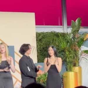 Stephanie Shepherd Instagram - grateful to be invited to present the award for TV episodic Drama to the producers of Apple TV  “Extrapolations” at the Environmental Media Awards. 

the @green4ema EMA’s recognize productions for environmentally conscious story telling on screen and sustainability efforts behind the scenes <3