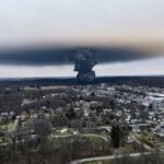 Stephanie Shepherd Instagram - my beloved home state of Ohio, my heart is with you. about 2 hours from where I grew up, the town of East Palestine is suffering from a catastrophic humanitarian and ecological crisis. a Norfolk Southern freight train derailed carrying hundreds of thousands of gallons of chemicals, including vinyl chloride. A chemical used in PVC— vinyl chloride is a flammable, toxic, colorless gas that is linked to brain, lung, blood, and liver cancer. close to 5000 Ohio residents within a 2 mile radius were told to evacuate while authorities carried out a “controlled release” and burning of the vinyl chloride. sending massive plumes of hydrochloric acid and the toxic gas phosgene into the sky. 2 weeks have now passed and though the area is deemed “safe to return”, local residents are complaining of headaches, dizziness and fevers. As well as multiple reports of dead pets, chicken, livestock and 3500 dead fish in local waterways, including the Ohio River. there is a link in my bio to petition Governor DeWine and @PresidentBiden to declare a national emergency and take over the clean up to ensure complete air, water, and medical monitoring of the affected population. 💔 photos from @aplasticplant/ @kanekoathegreat