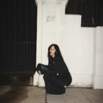 Stephanie Shepherd Instagram - me in @tovestudio outside a strangers house.
