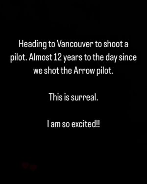 Stephen Amell Instagram - April 7, 2024 — 
@americannightmarecody did it.

Wrestling is a love story.
