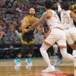 Stephen Curry Instagram – Sundays at Work. 

Romans 10:9 “Because, if you confess with your mouth that Jesus is Lord and believe in your heart that God raised him from the dead, you will be saved.”