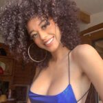 Stormi Maya Instagram - B R O W N I E 💋 • #stormimaya #naturalhair #curls #naturalhairstyles #blackhair