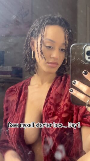 Stormi Maya Instagram - Loc journey started …